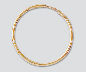gold ear hoop