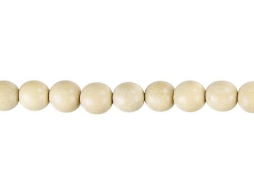 NATURAL WOOD BEAD ROUNDS