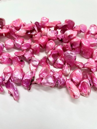 pink keishi fresh water pearls