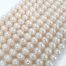 white sphere fresh water pearls
