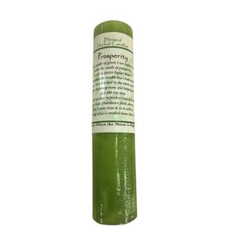 blessed herbal candle prosperity 819470010002